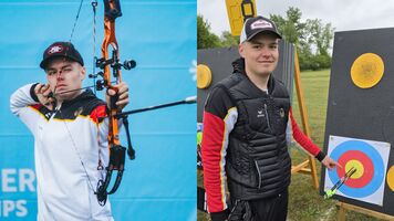 Simon Moritz shot a compound U21 men world record.