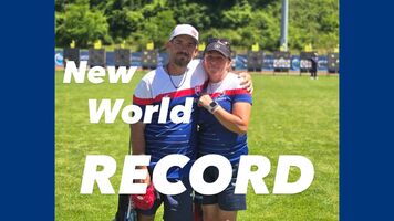 Jozef Bosansky and Petra Kotucova broke their own 50+ mixed team world record in Kamnik 2026.