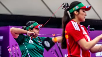 Andrea Becerra inherits 2025 Hyundai Archery World Cup title following Mariana Bernal’s sanction.