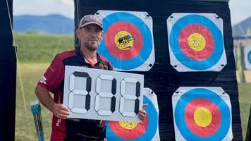 Jozef Bosansky set a new compound 50+ men world record in Slovakia.