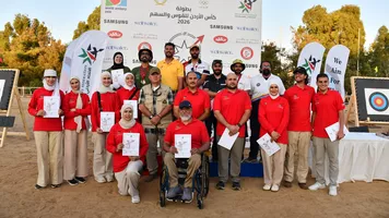 Participants in first national archery judging course in Jordan in 2026.