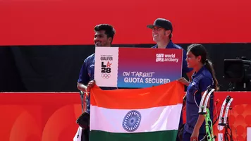 Chikitha Taniparthi and Sahil Rajesh Jadhav won the first ever compound Olympic quota.